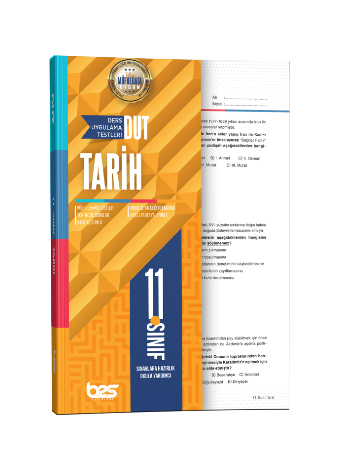 BES DUT 11.SINIF UYGULAMA TESTİ TARİH - 2025-26